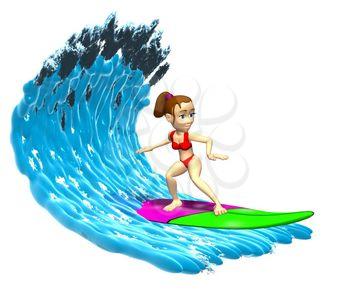 Surfboard Clipart