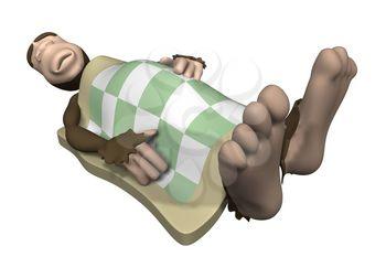 Sleeping Clipart