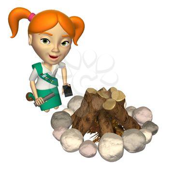 Campfire Clipart