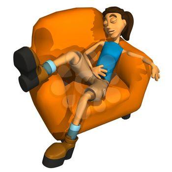 Sleeping Clipart