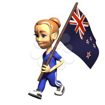 Zealand's Clipart