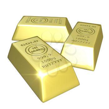 Gold-bars Clipart