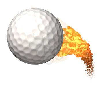 Golfing Clipart