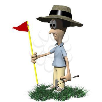 Golf-ball Clipart