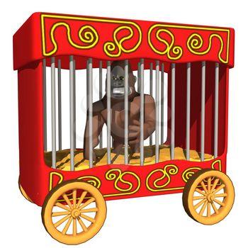 Caged Clipart