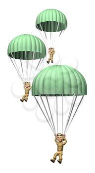 Soldiers-at-arms Clipart