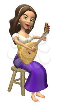 Mandolin Clipart