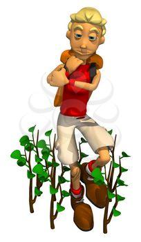 Hiker Clipart