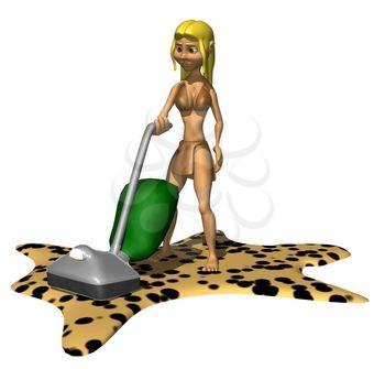 Cavewoman Clipart