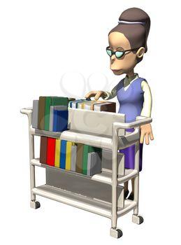 Librarian Clipart