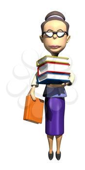 Librarian Clipart