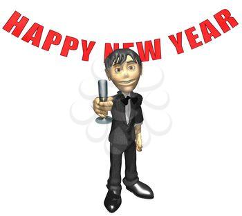 Year-greeting Clipart