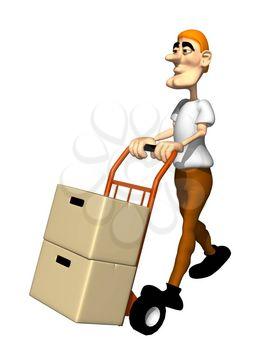 Handcart Clipart