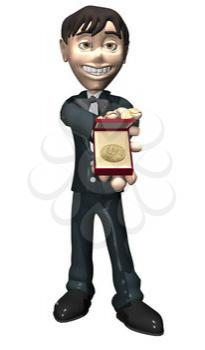 Prize-pedestal Clipart