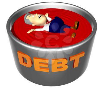 Debt Clipart