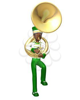 Sousaphone Clipart