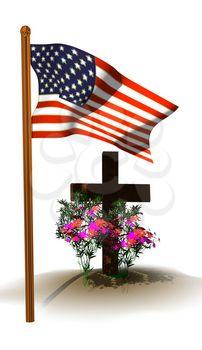 Gravesite Clipart