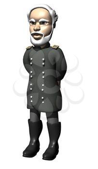 Soldier-at-arms Clipart