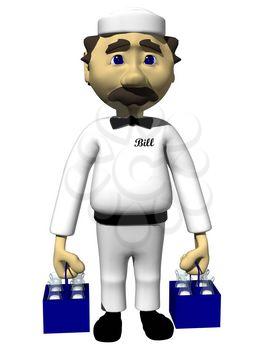 Milkman Clipart