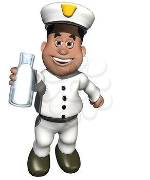 Milkman Clipart