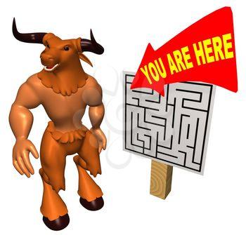 Bull-fighting Clipart