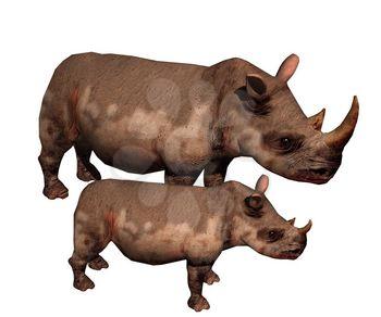 Rhinoceros Clipart