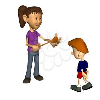 Holding Clipart
