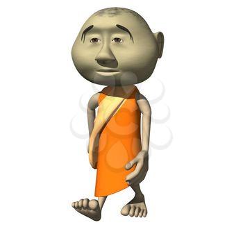 Monk Clipart