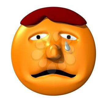 Crying Clipart