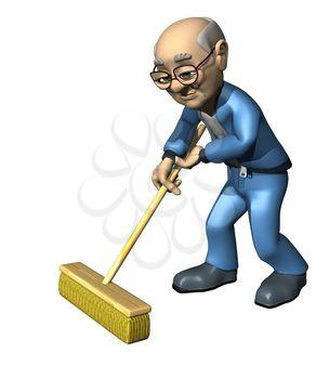 Janitor Clipart