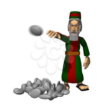 Stoning Clipart