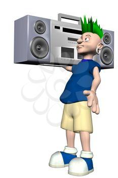 Boombox Clipart