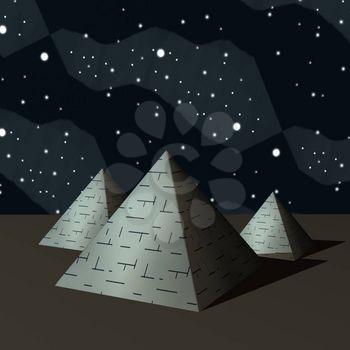 Pyramids Clipart