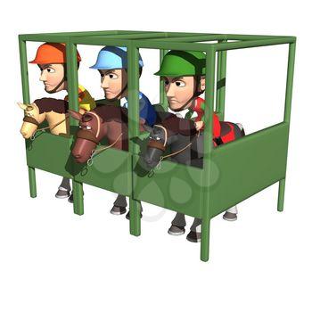 Riders Clipart