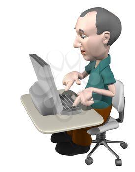 Seated Clipart