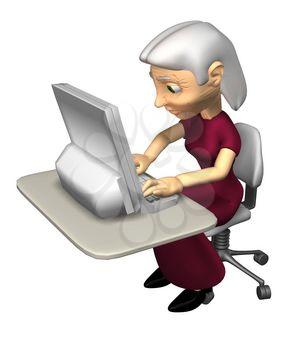 Seated Clipart