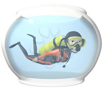 Diving Clipart