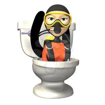 Diving Clipart