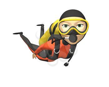 Diving Clipart