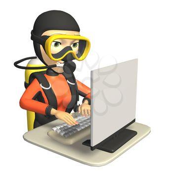 Oceanographer Clipart