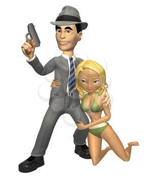 Spy Clipart