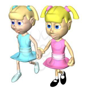 Sisters Clipart