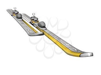 Skiing Clipart