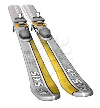 Skis Clipart