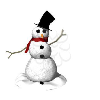 Snow-landscape Clipart