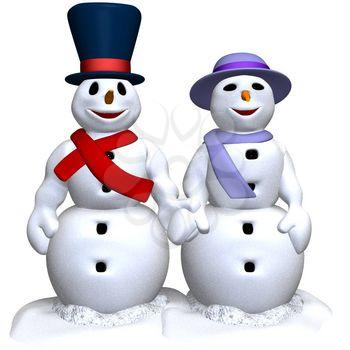 Snow-text Clipart