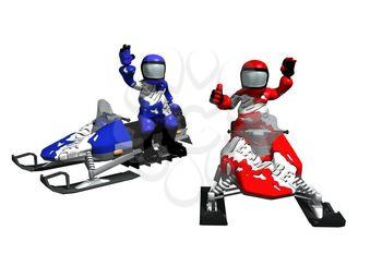 Riders Clipart