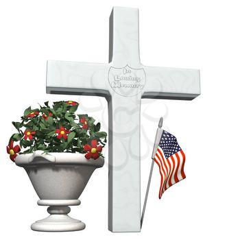 Gravesite Clipart