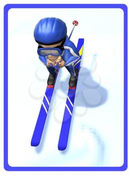 Skis Clipart