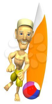 Surfboard Clipart